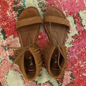 Suede Mia sandals